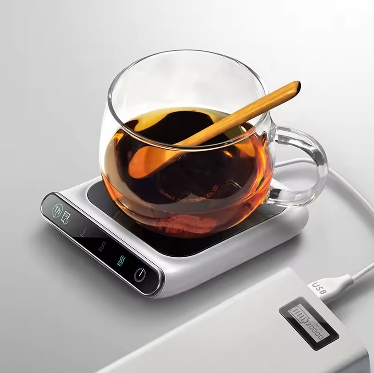 Elektrinis puodelio šildytuvas usb