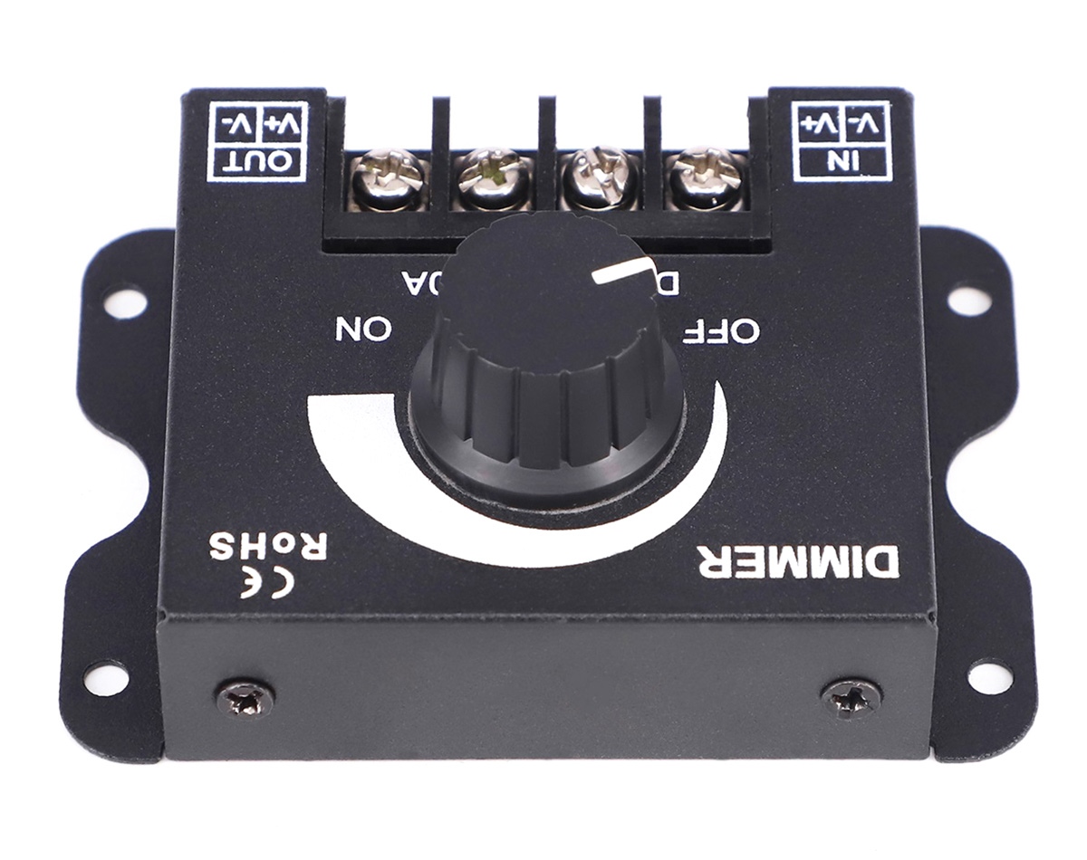 Šviesos reguliatorius led apšvietimui ag132c, 12-24v, 30a