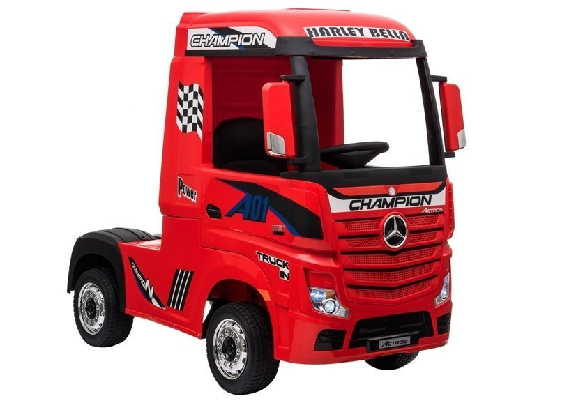 Elektrinis automobilis mercedes hl358, raudonas