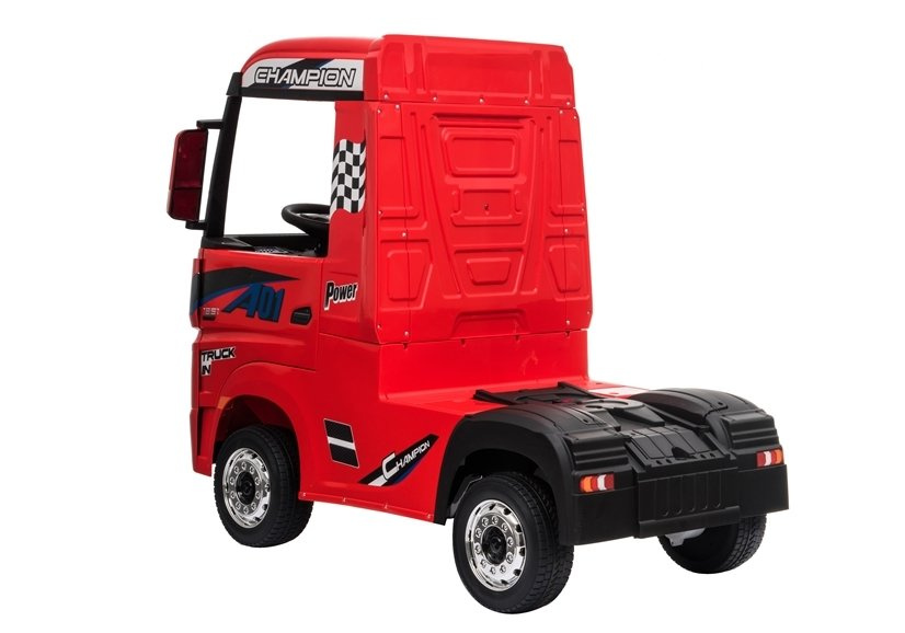 Elektrinis automobilis mercedes hl358, raudonas