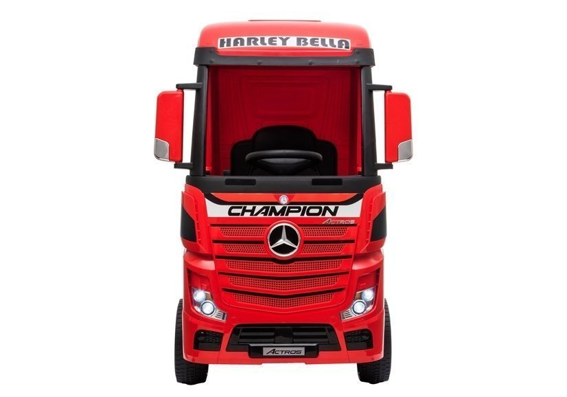 Elektrinis automobilis mercedes hl358, raudonas