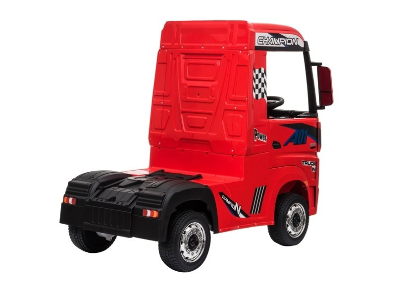 Elektrinis automobilis mercedes hl358, raudonas