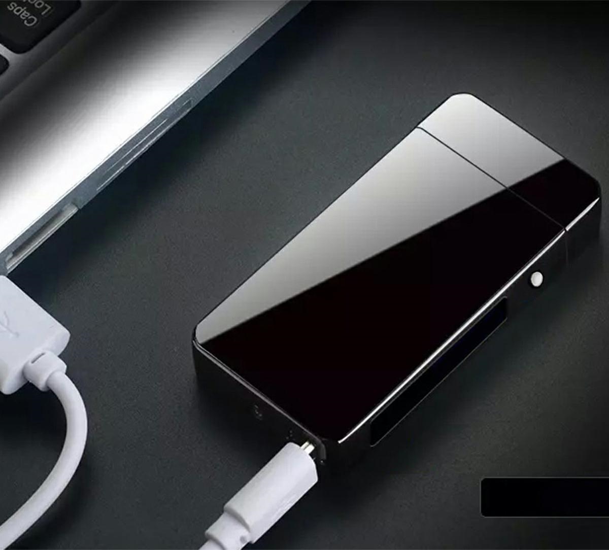 Usb žiebtuvėlis, juodas