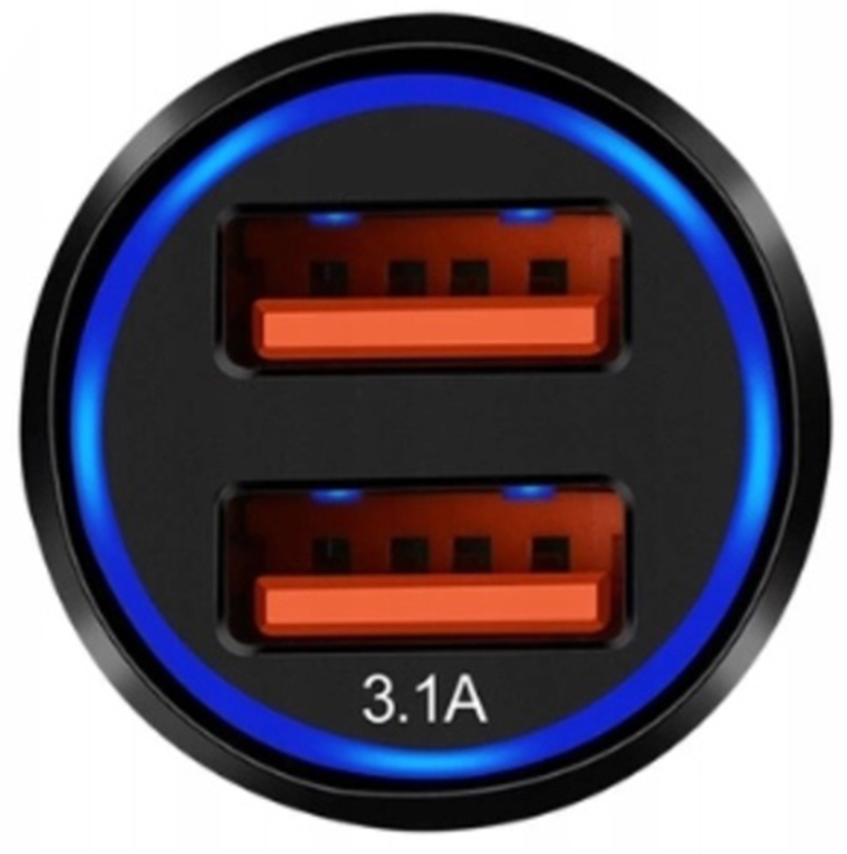 Automobilinis įkroviklis pls34d 2x usb greitas įkrovimas 3