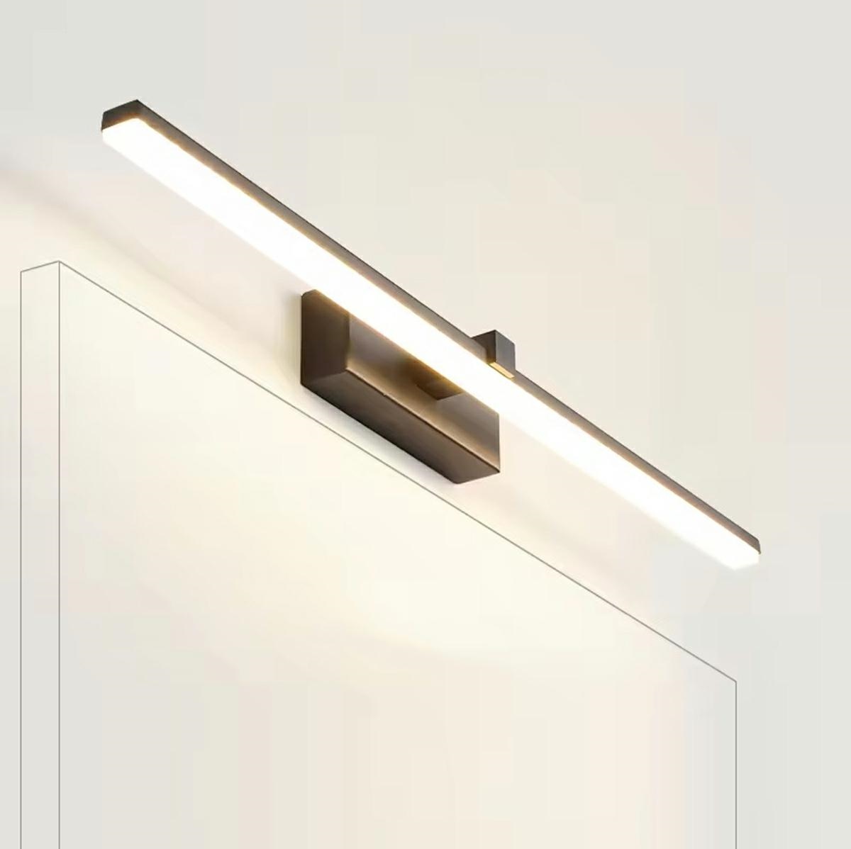 Šviestuvas led virš veidrodžio zd121 40 cm juodas