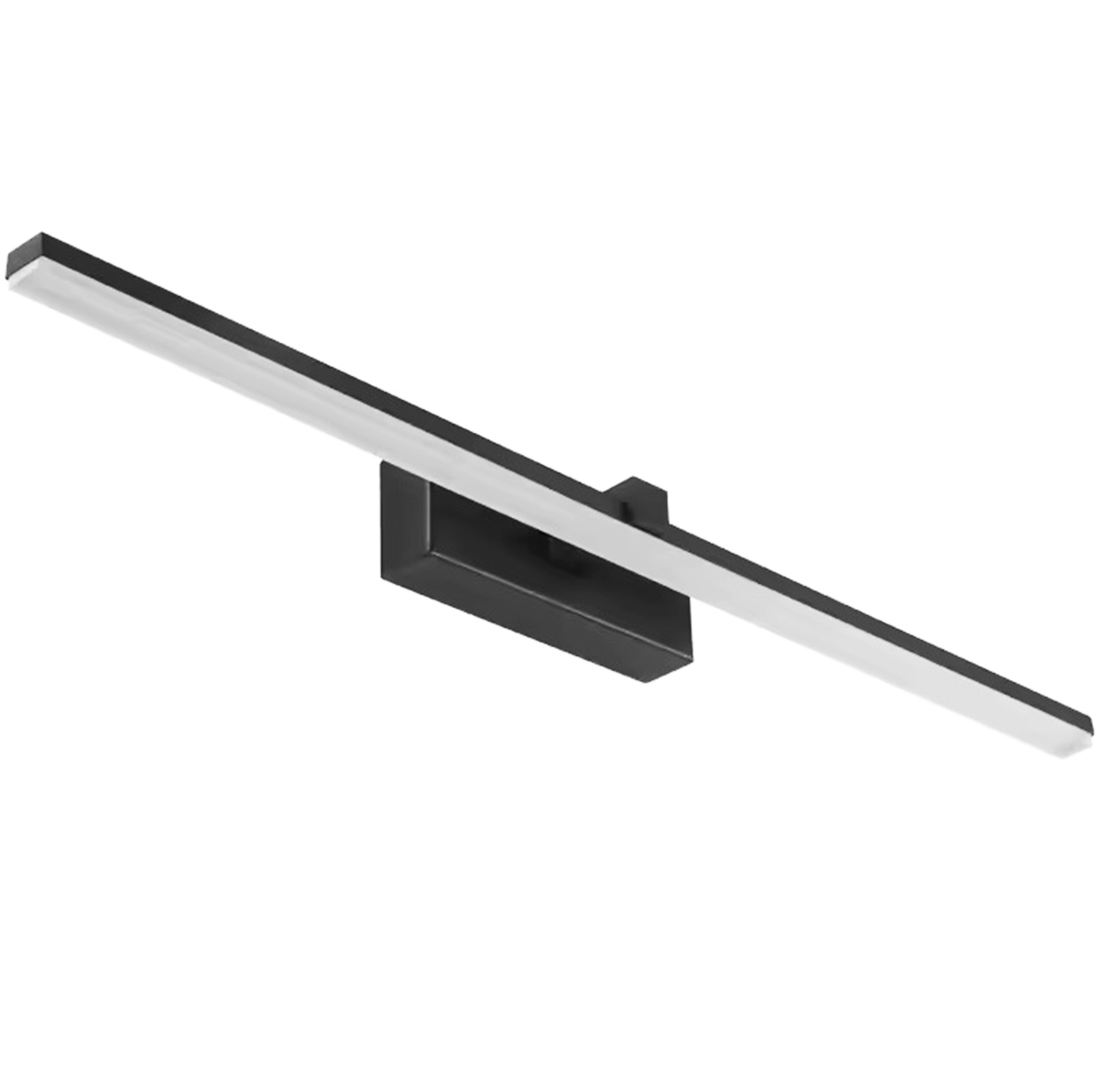 Šviestuvas led virš veidrodžio zd121 40 cm juodas