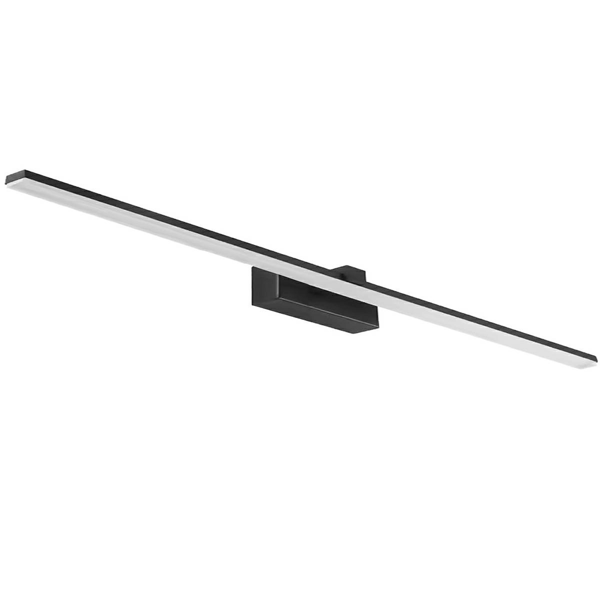 Led sieninis šviestuvas zd122 60 cm juodas