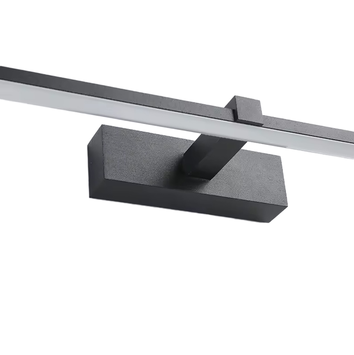 Led sieninis šviestuvas zd122 60 cm juodas