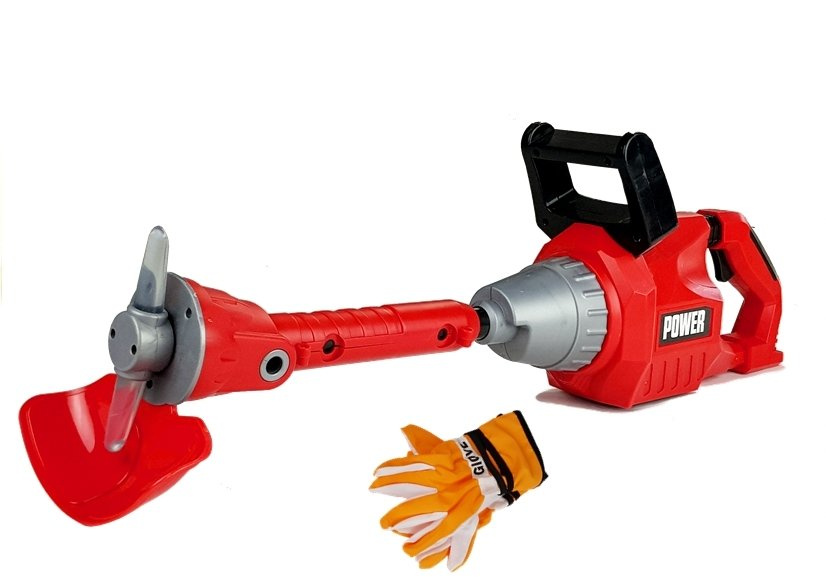 Vaikiškas žaislinis trimeris su pirštinėmis, 55 cm 1