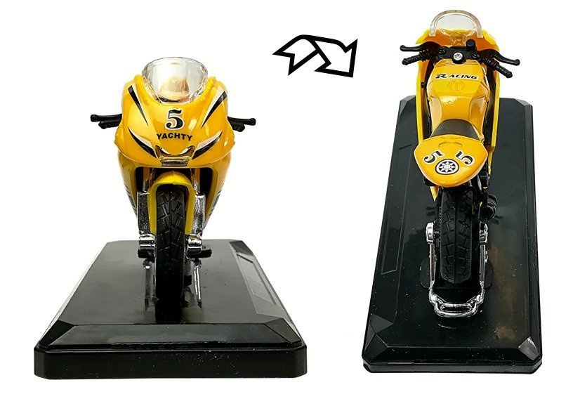 Žaislinis sportinis motociklas su garsais