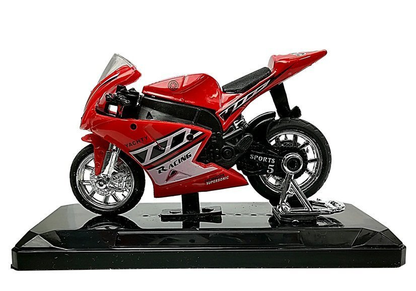 Žaislinis sportinis motociklas su garsais