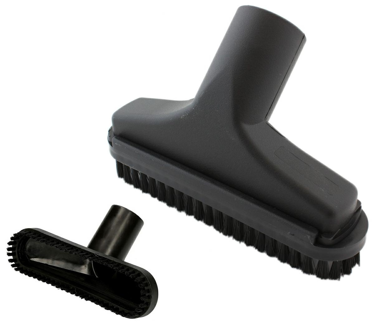 Dulkių siurblio šepetys 13 cm, minkšti šereliai, juodas