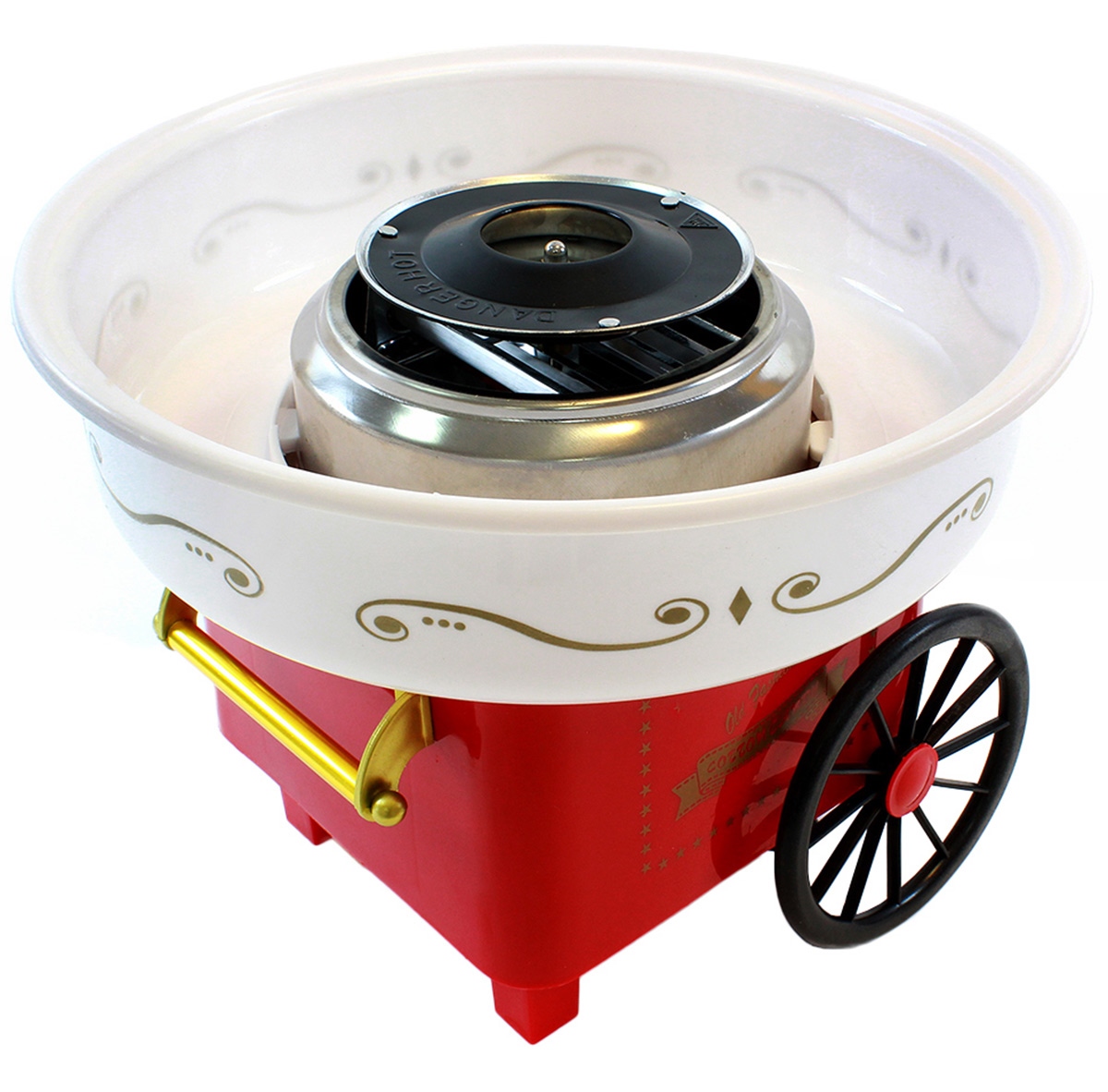 Cukraus vatos aparatas ag137d, 500w, raudonas 1