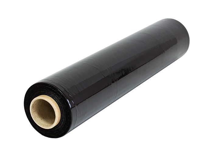 Juoda stretch plėvelė, 3kg, 50cm x 300m