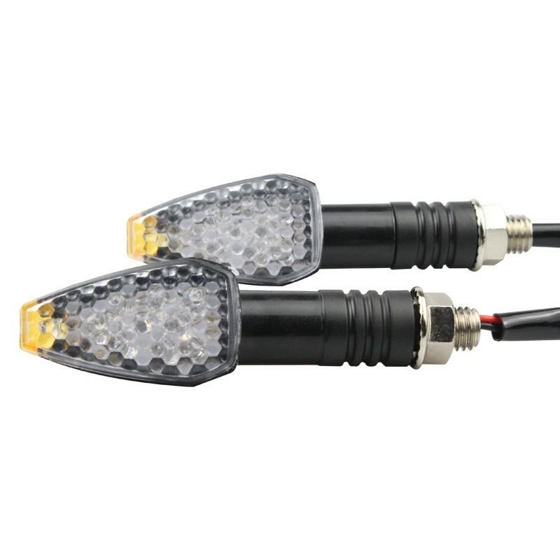 Motociklų led posūkio signalai, 4 vnt., m10 2