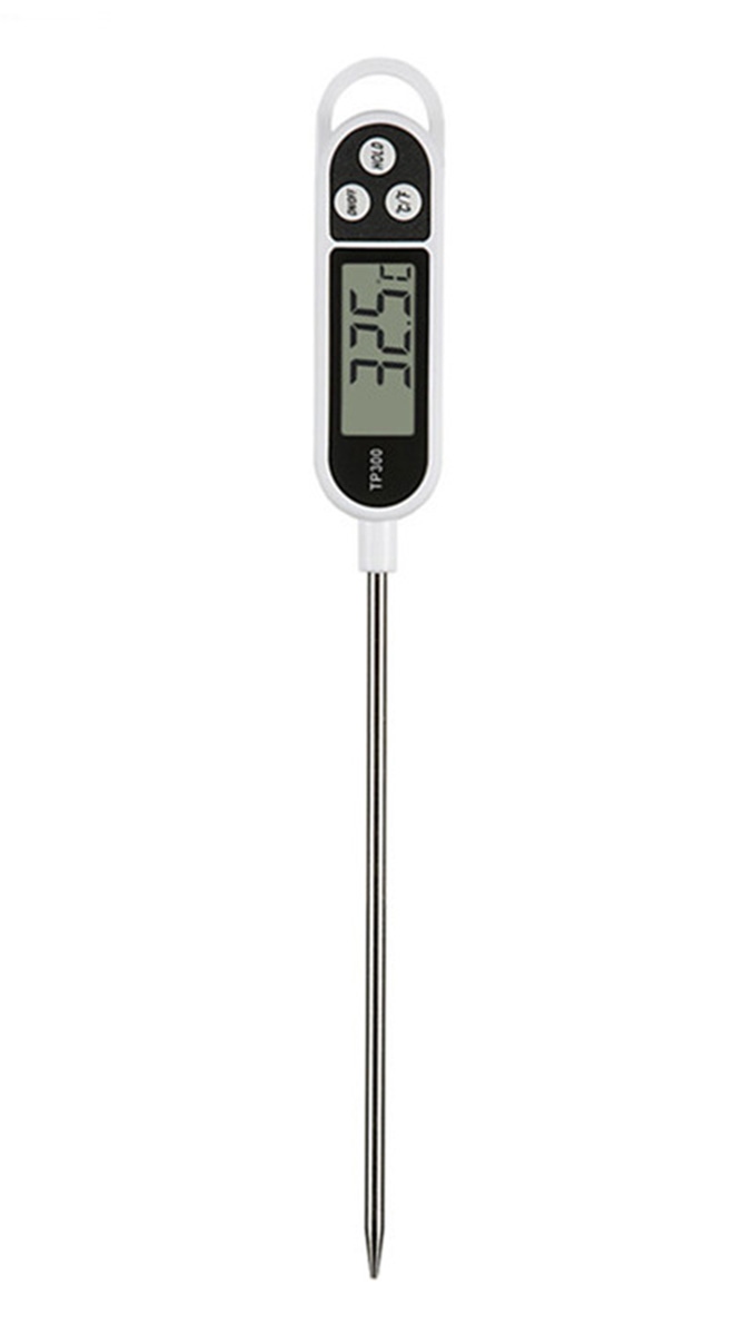 Elektroninis termometras su lcd ekranu ir nerūdijančio plieno adata 1