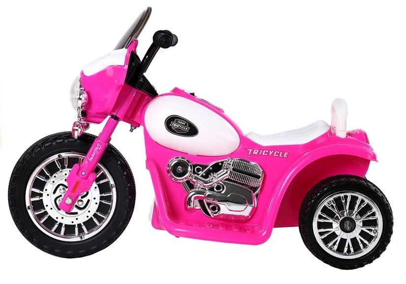 Elektrinis motociklas vaikams jt568, rožinis