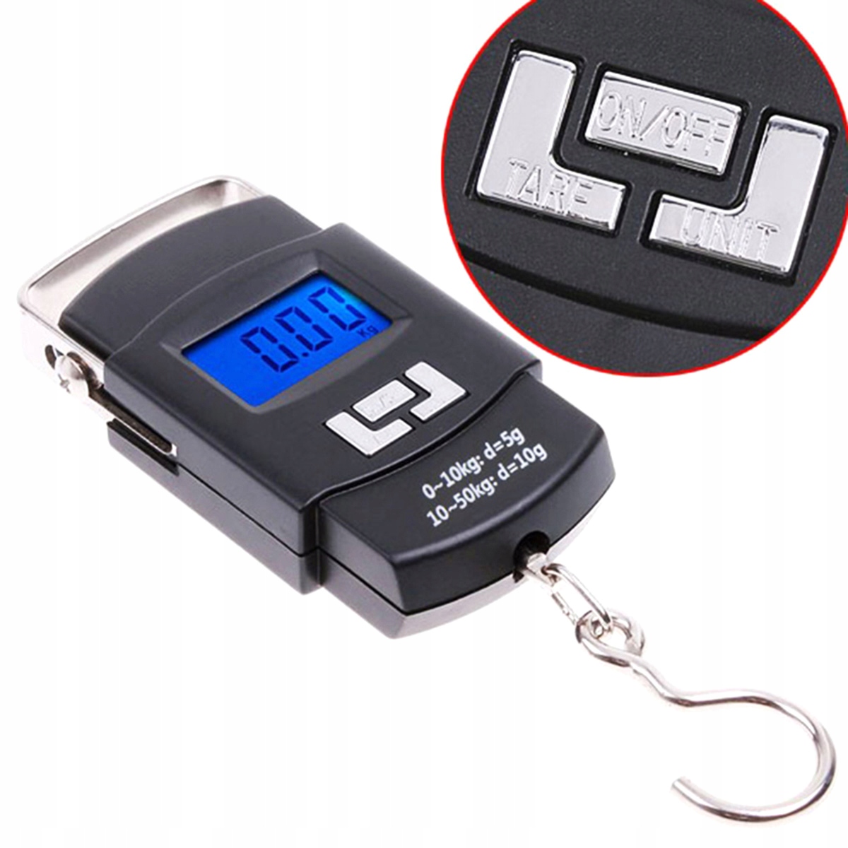 Elektroninės svarstyklės 50Kg
