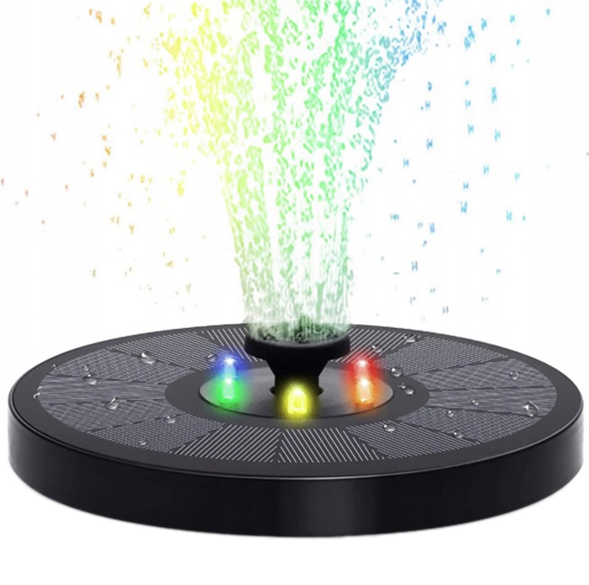 Fontanas su saulės energija ir rgb apšvietimu zd70g