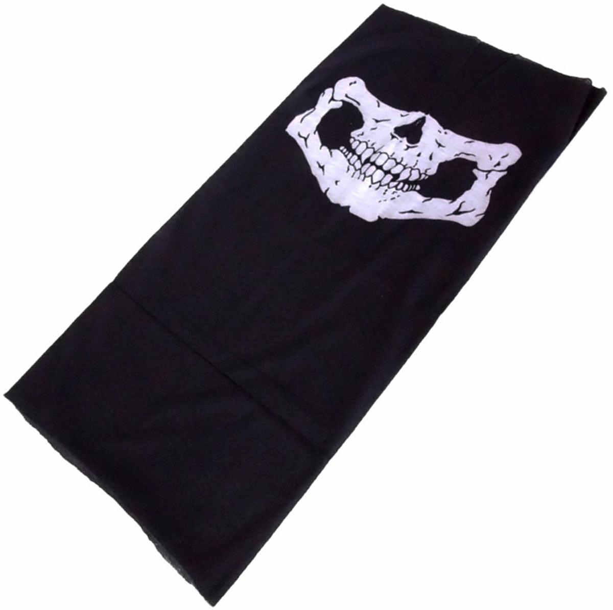 Bandana su kaukolės raštu
