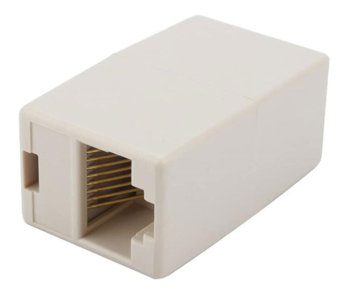 Kabelių jungtis rj45 su paauksuotais kontaktais