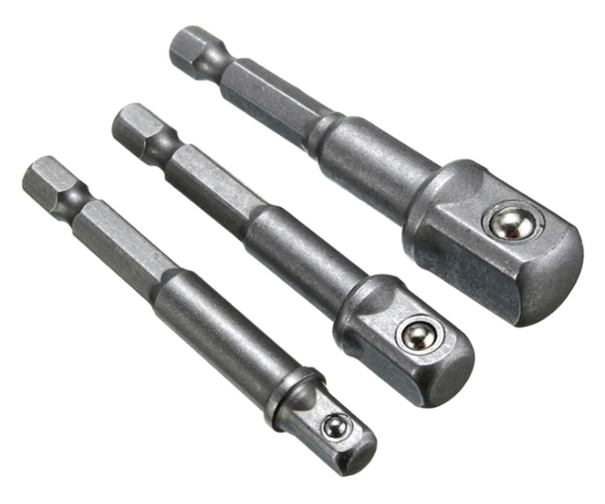 Adapterių rinkinys nz9b 1/2, 3/8, 1/4 su redukcijomis