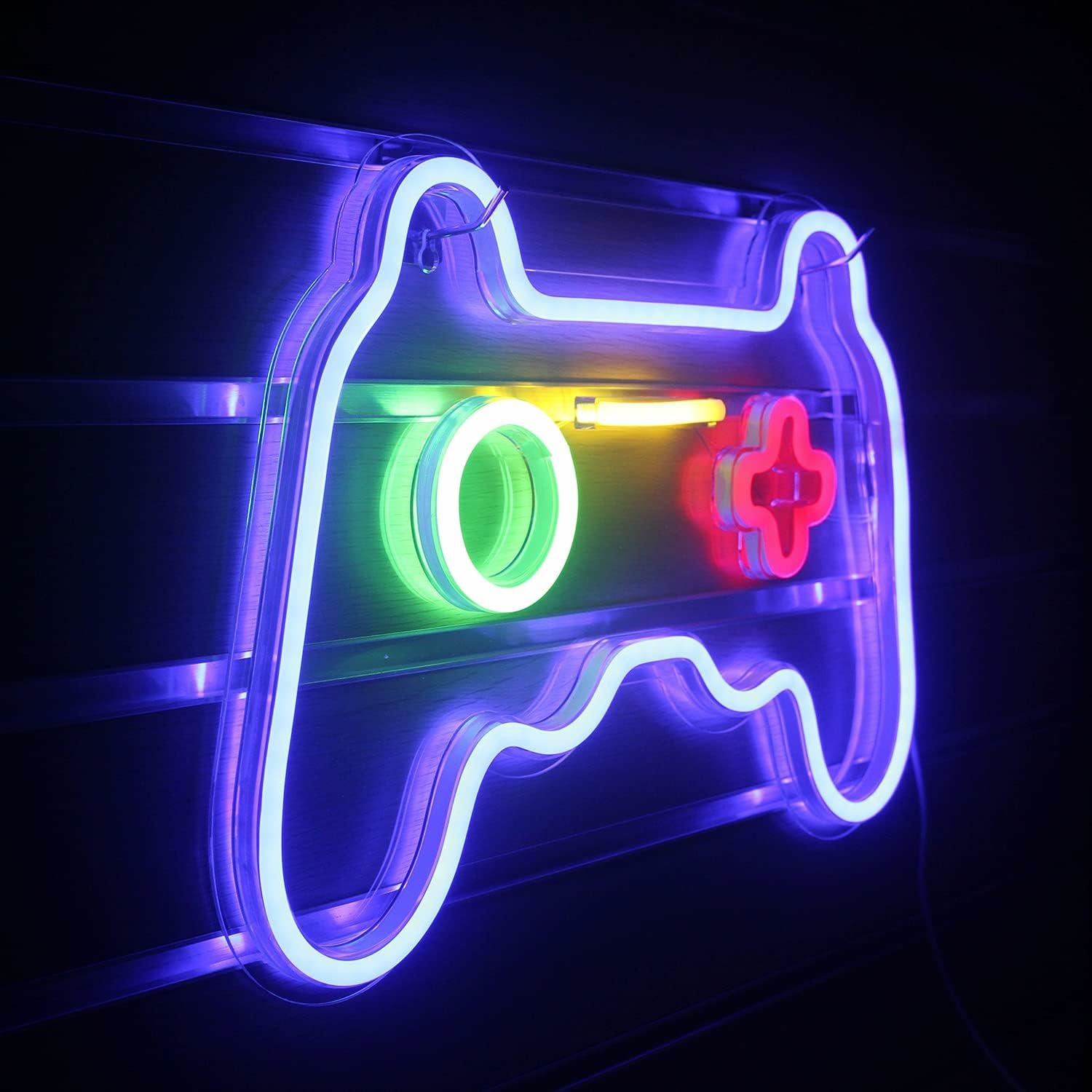 Led lempa žaidimų pultelio formos