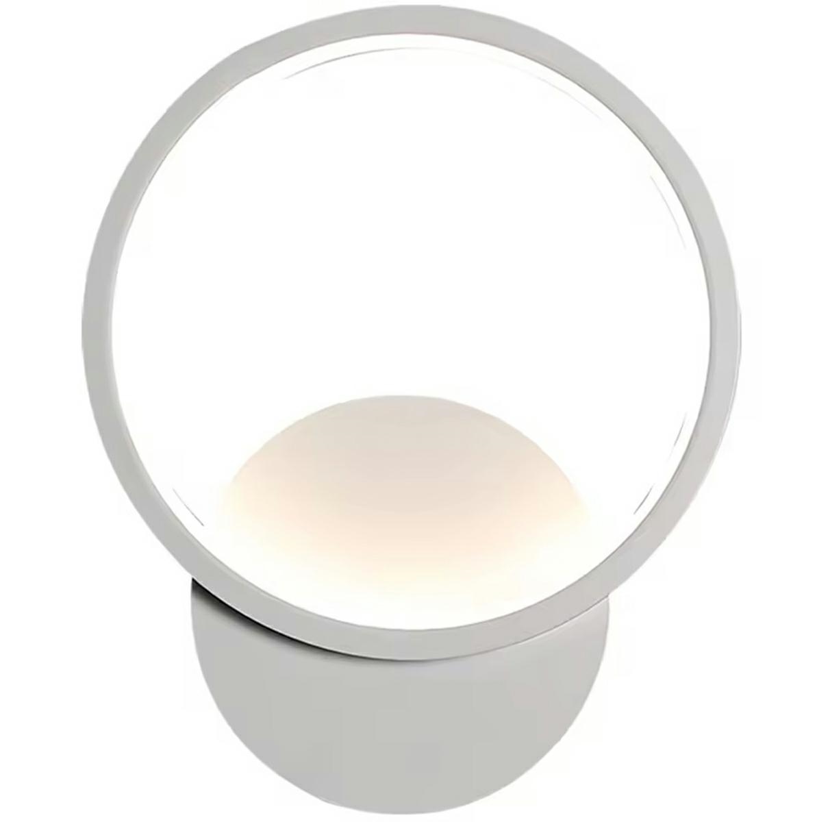 Led sieninis šviestuvas zd132a, 12w, baltas