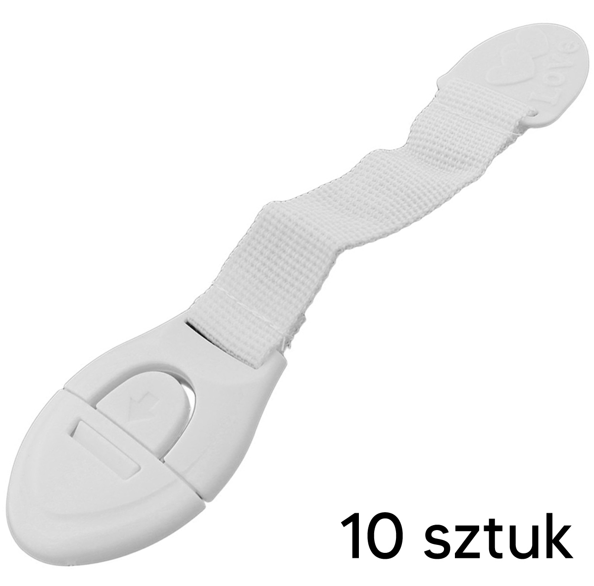 Spintelių ir stalčių apsauga 10 vnt
