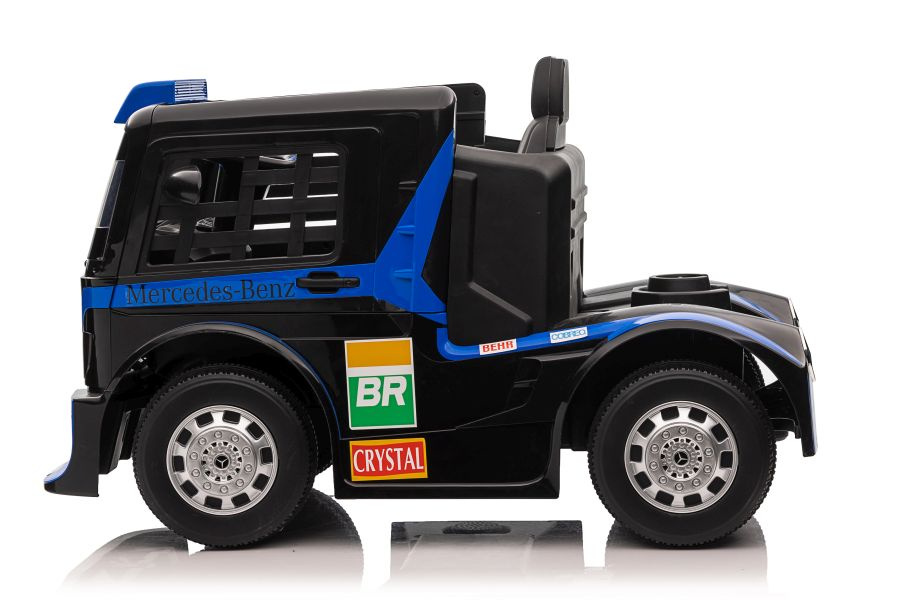 Vienvietis elektromobilis vaikams mercedes-benz axor xmx622, mėlynas