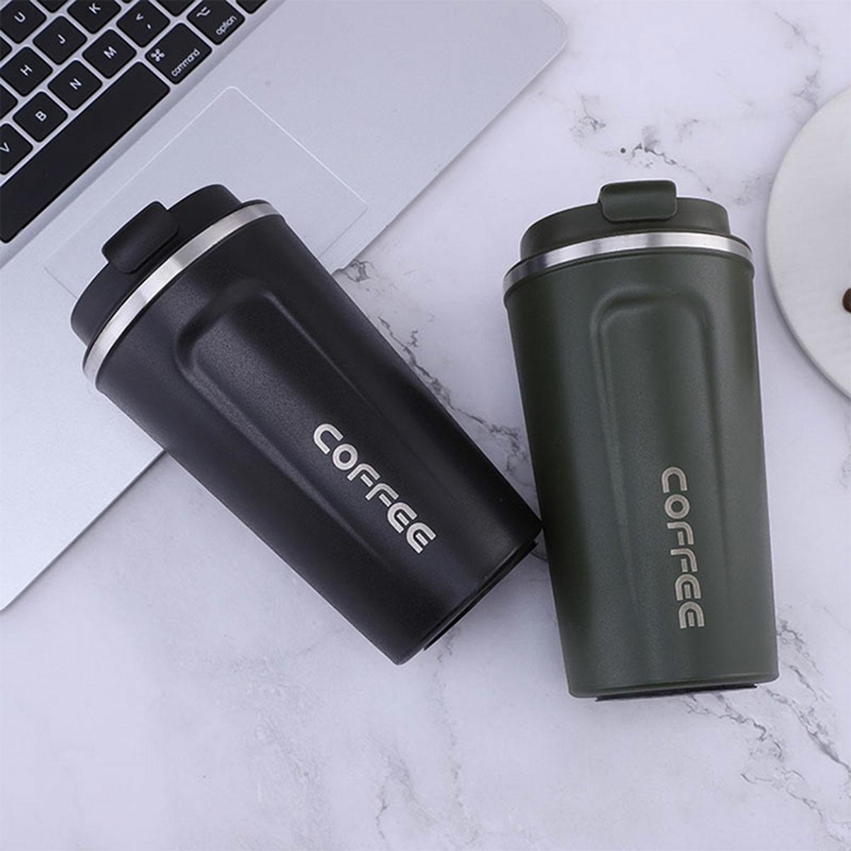 Termo puodelis, 510 ml, baltas