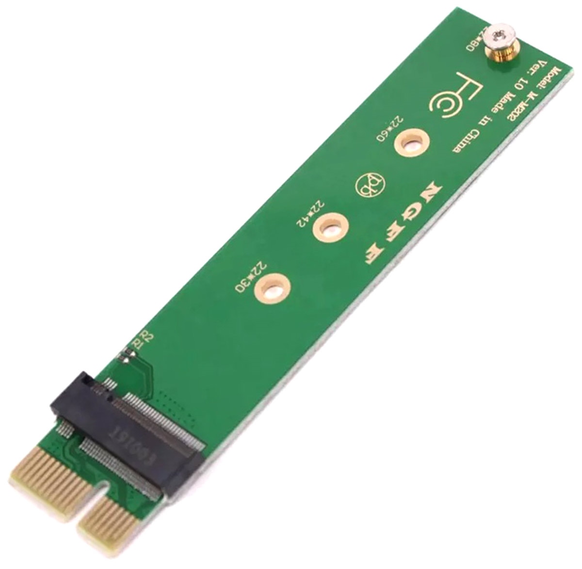 Adapteris m.2 nvme ak249b