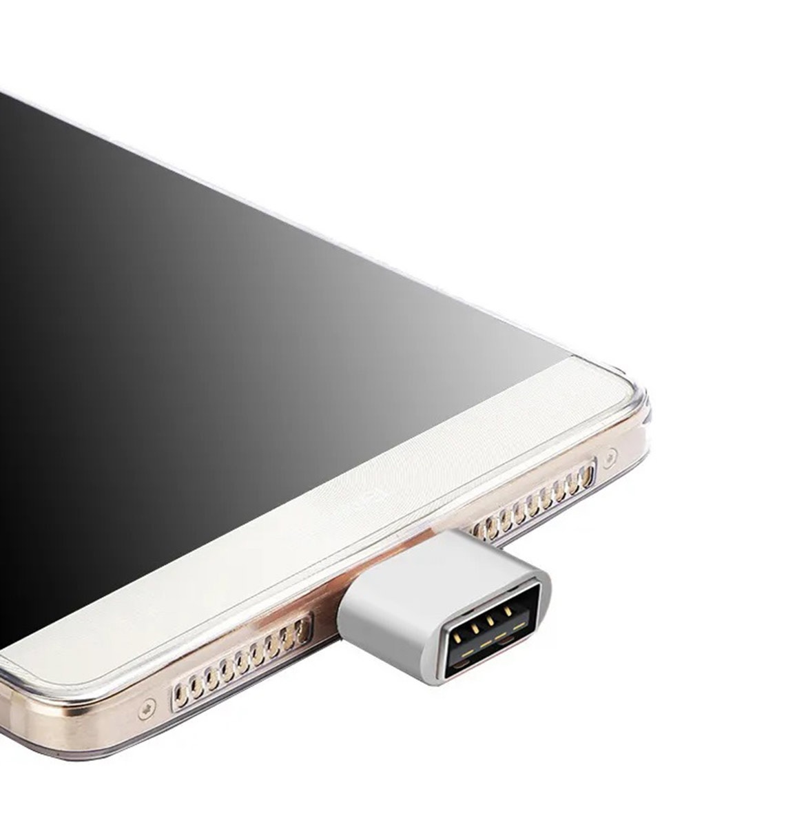 Usb otg adapteris ak53b su microusb jungtimi
