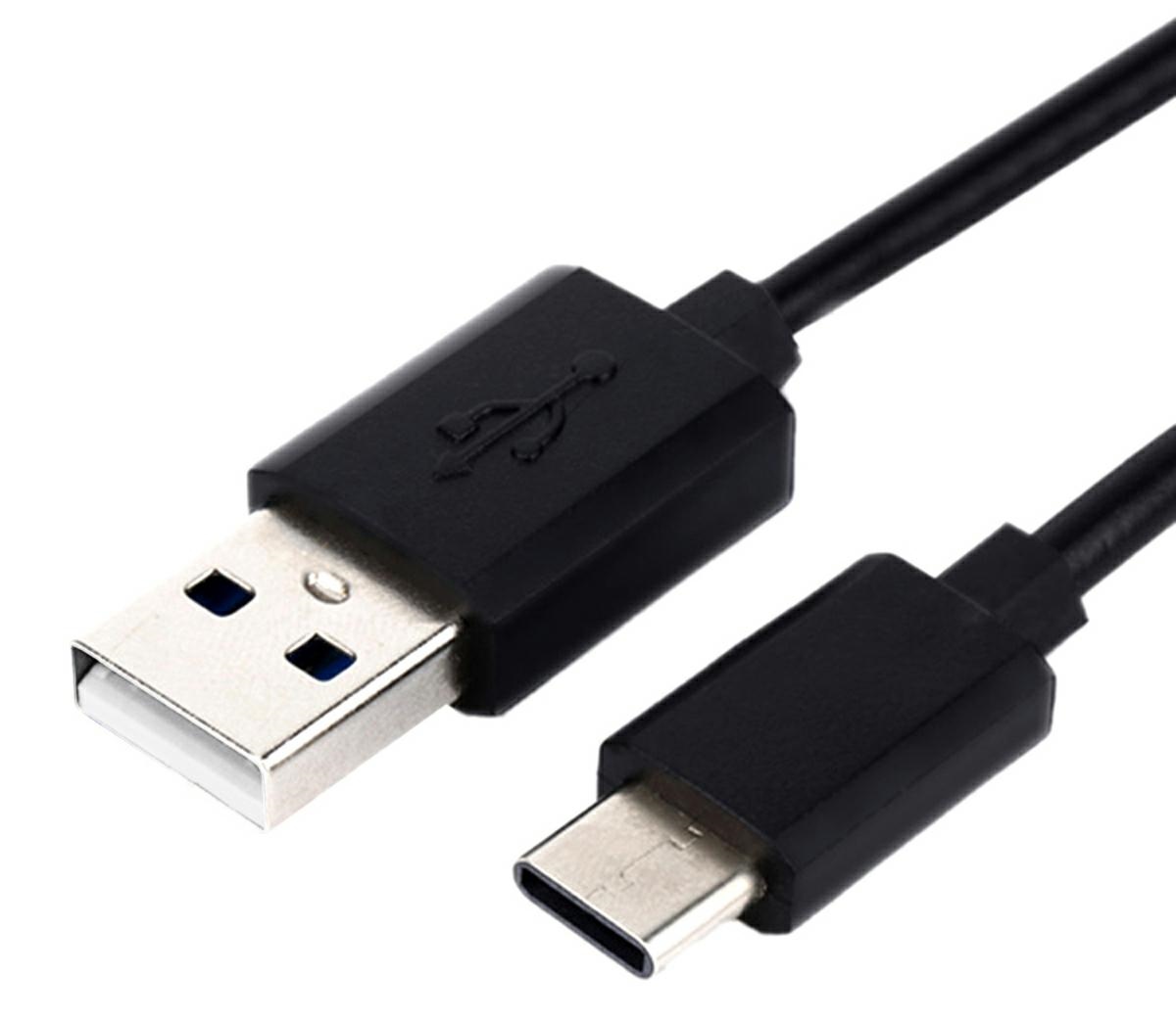 Usb c tipo kabelis 1 m juodas
