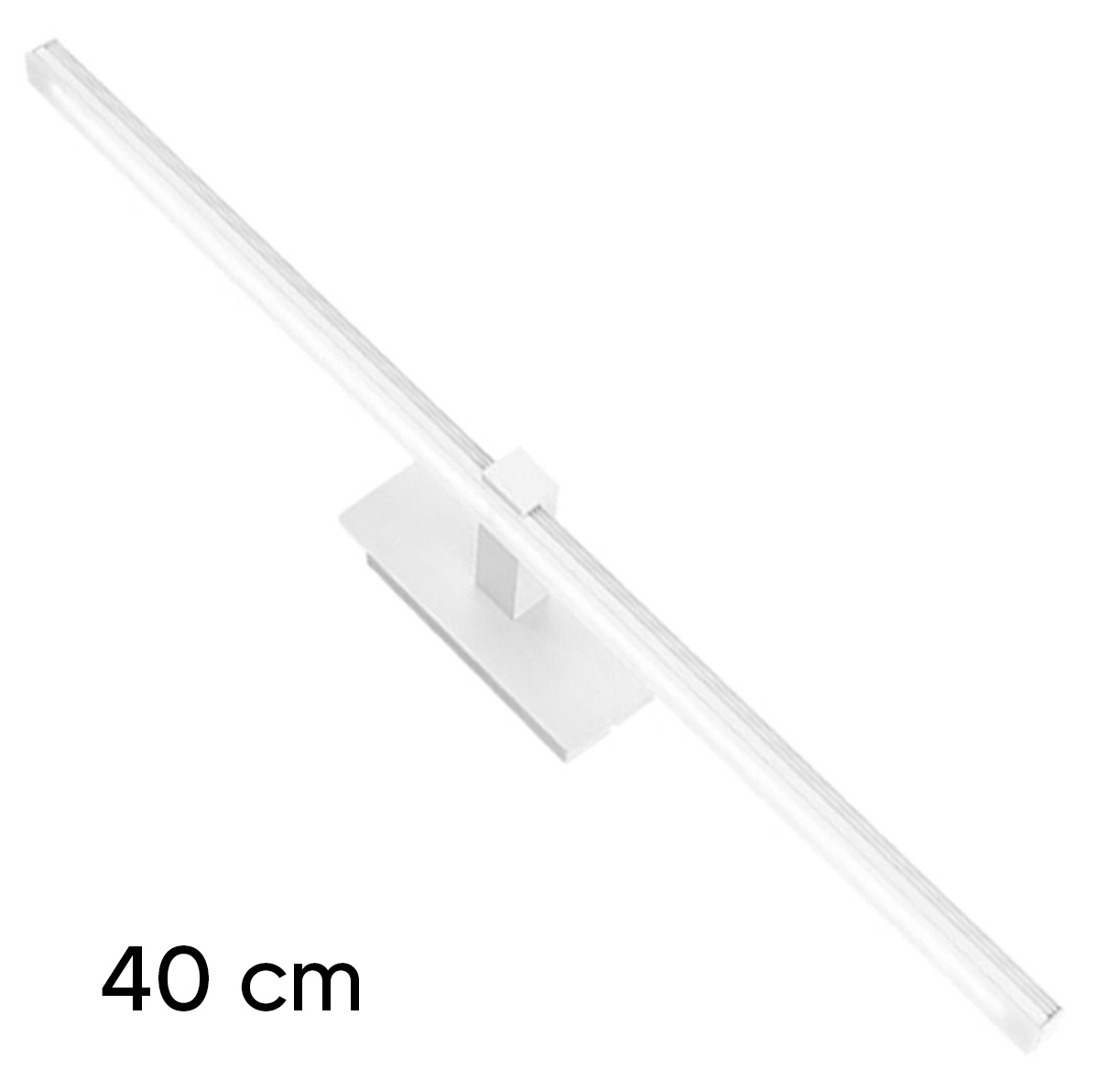 Led sieninis šviestuvas virš veidrodžio zd121a, 40 cm, baltas 1