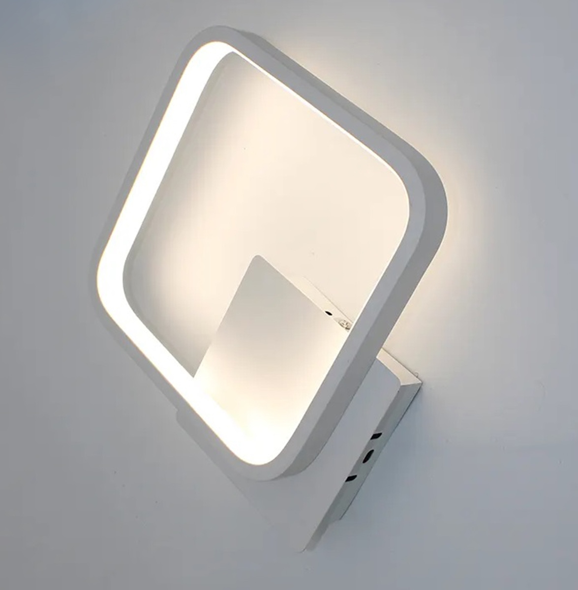 Šviestuvas led zd113, 14w, 22,5x22,5 cm, baltas 1