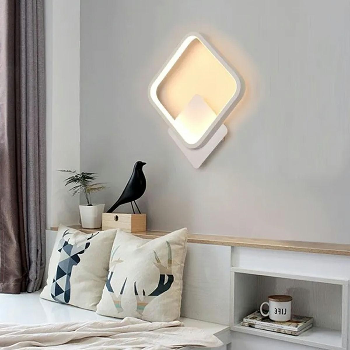 Šviestuvas led zd113, 14w, 22,5x22,5 cm, baltas 3