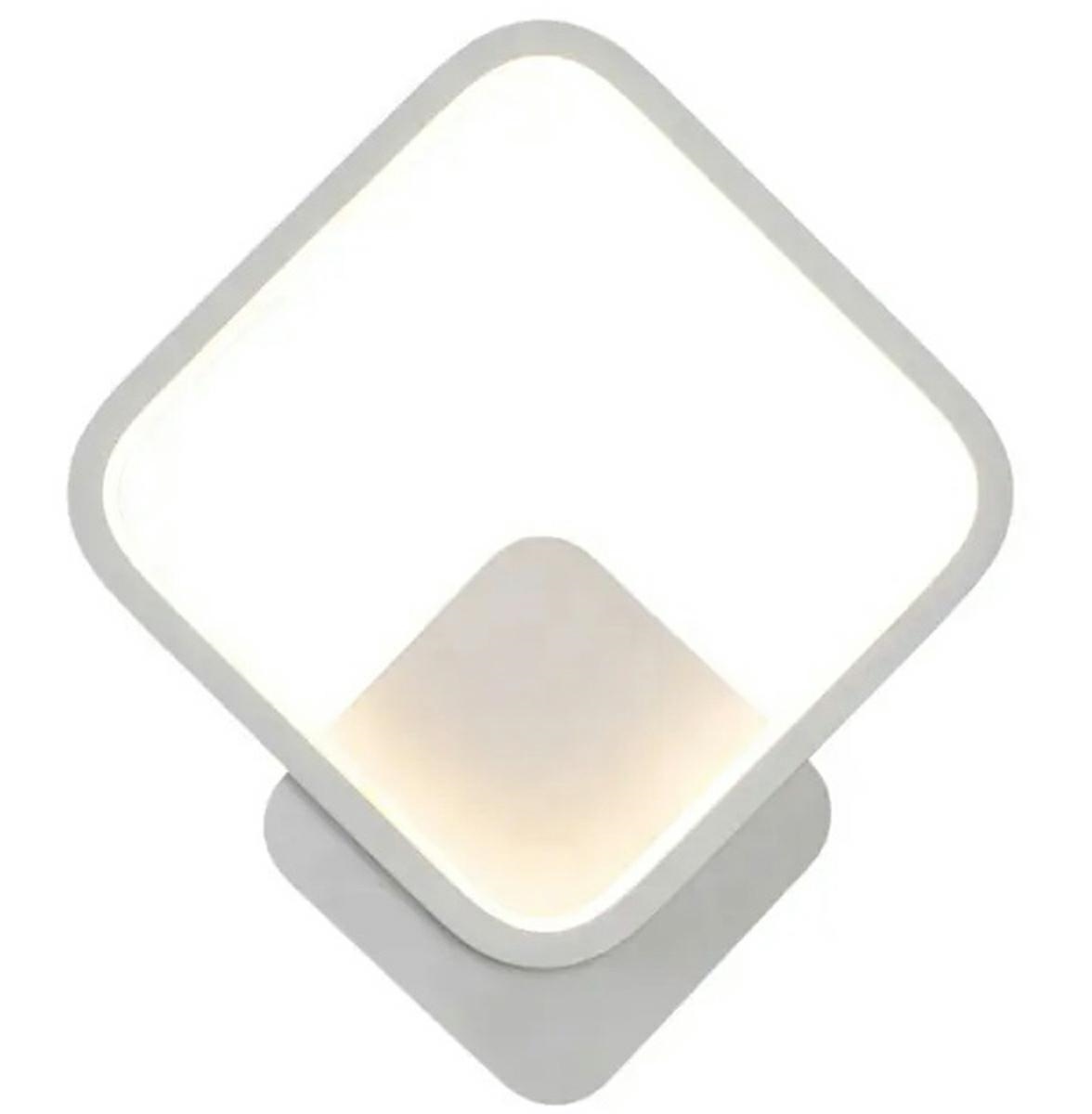 Šviestuvas led zd113, 14w, 22,5x22,5 cm, baltas