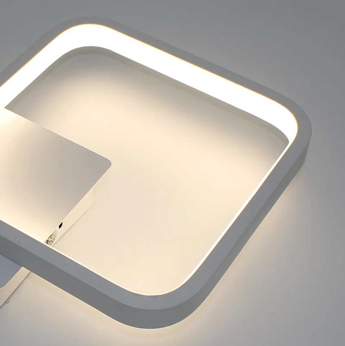 Šviestuvas led zd113, 14w, 22,5x22,5 cm, baltas 2