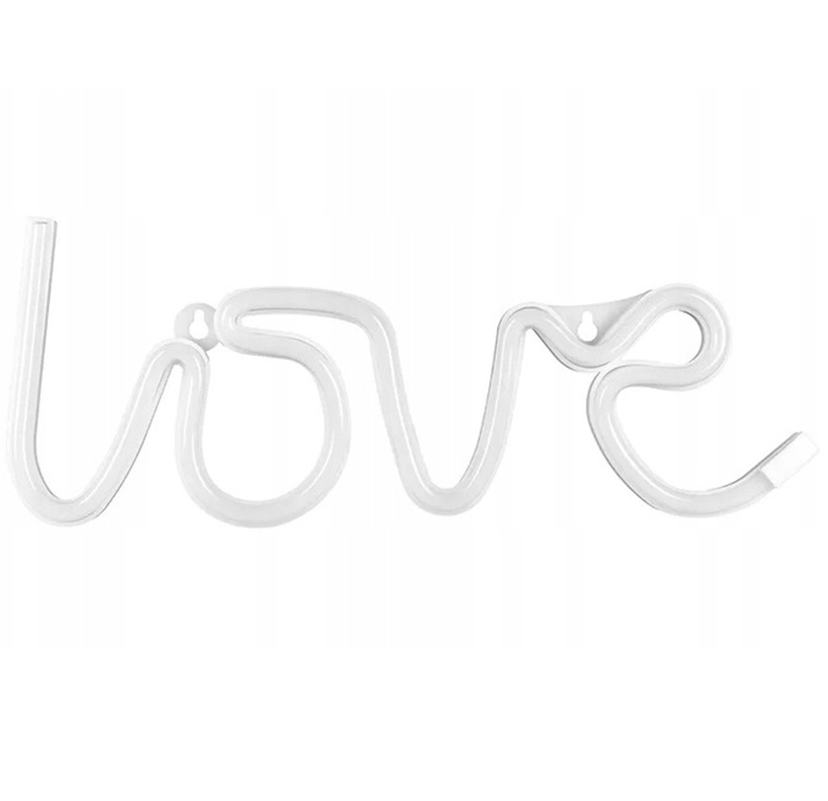 Led dekoratyvinė lempa love, violetinė, 34.5x13 cm