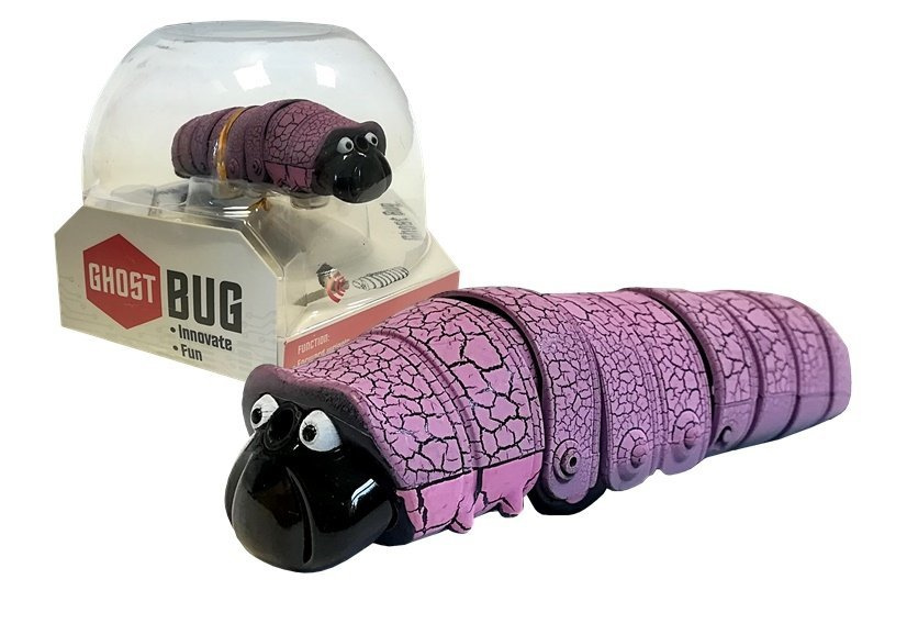 Infraraudonųjų spindulių vikšras Lean toys Ghost Bug, violetinis