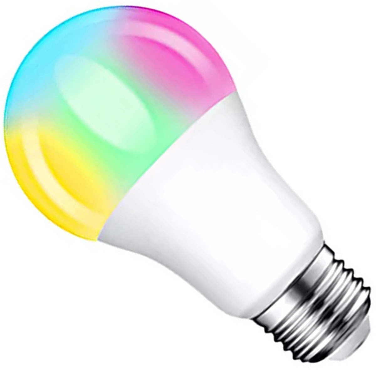 Led lemputė rgb e27 su nuotolinio valdymo pultu, 3w