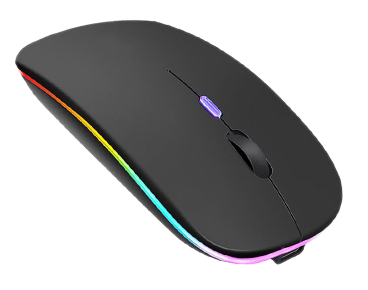 Belaidė optinė pelė ak211a su rgb apšvietimu