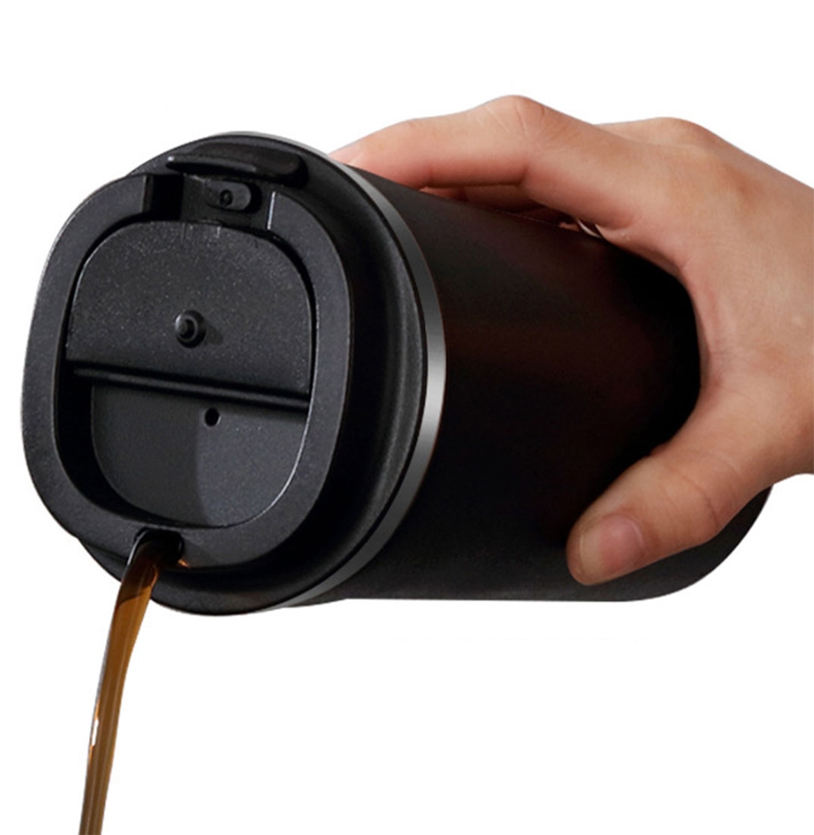 Termo puodelis ag369c, 510 ml, mėlynas