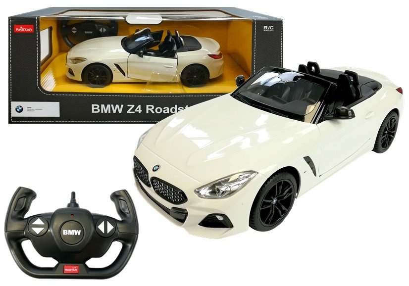 Nuotoliniu Būdu Valdomas Automobilis Bmw Z4 Roadster 1:14 Baltas