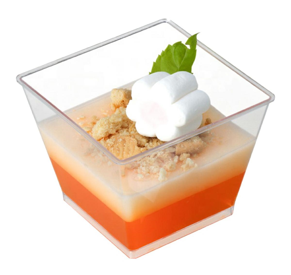 Daugkartinio naudojimo desertinės taurės 60 ml, 30 vnt.