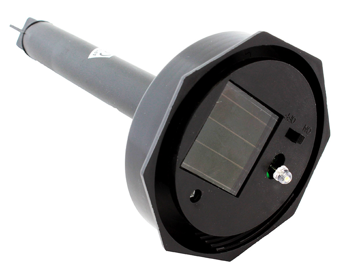 Sodo led lempa, saulės energija, 38 cm