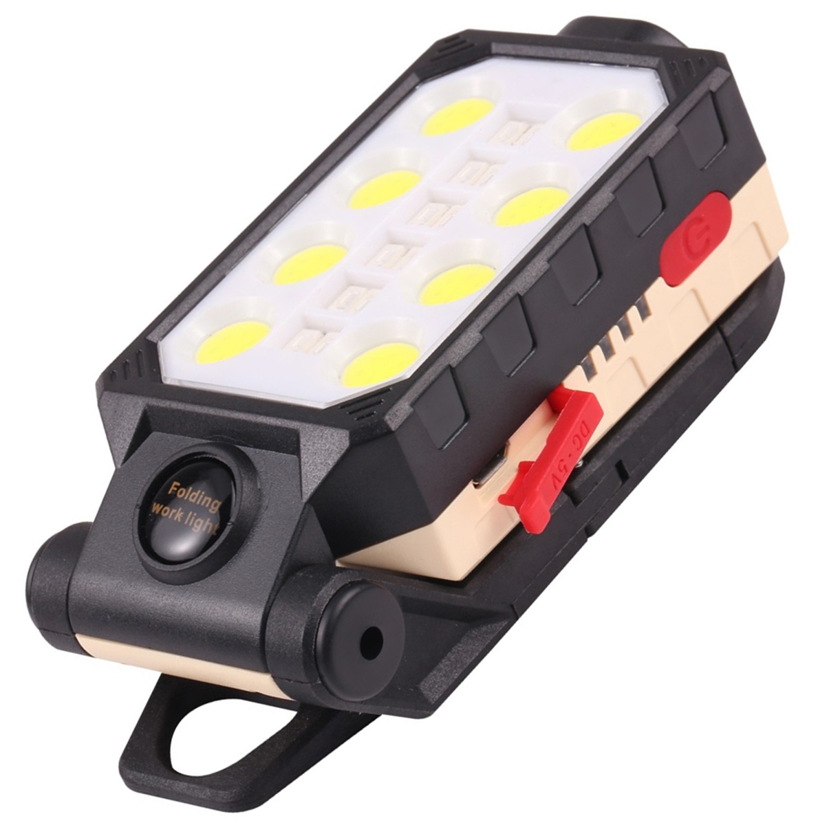Led dirbtuvių lempa su akumuliatoriumi, 8w