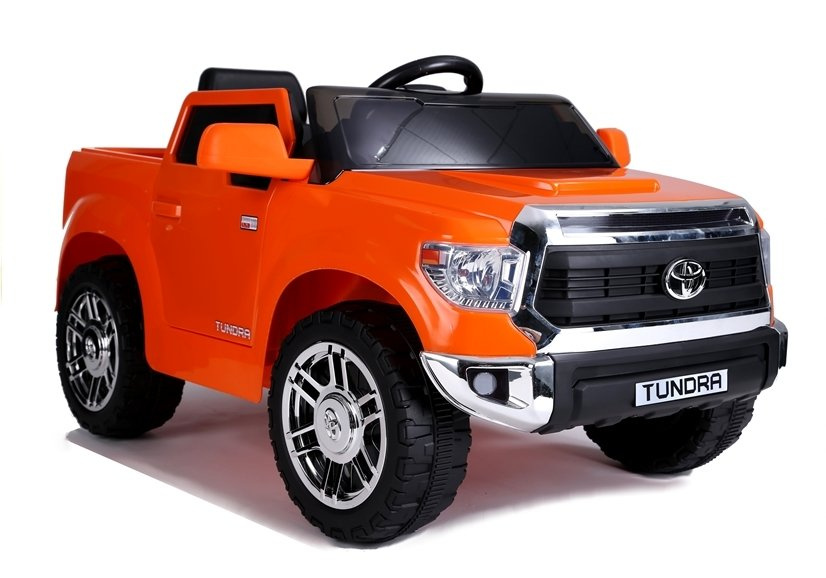 Elektromobilis vaikams toyota tundra, oranžinis lakuotas
