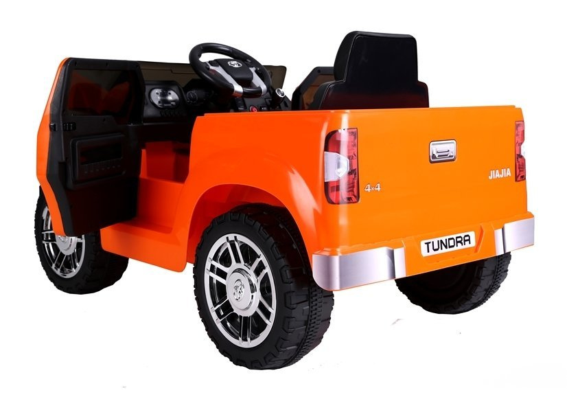 Elektromobilis vaikams toyota tundra, oranžinis lakuotas